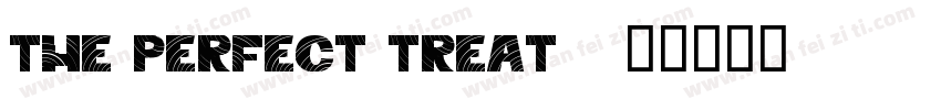 The Perfect Treat字体转换